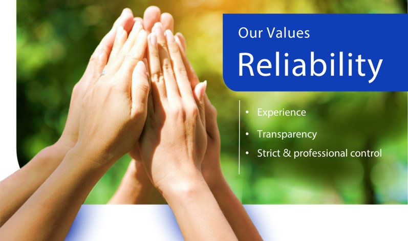 our values-reliability