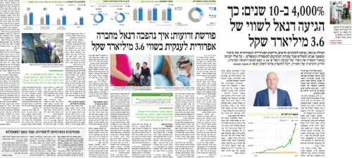 כך הגיעה דנאל לשווי של 3.6 מיליארד שקל, כתבה דה מרקר